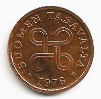 5 penniä  1976