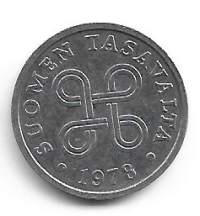 5 penniä  1978 Al