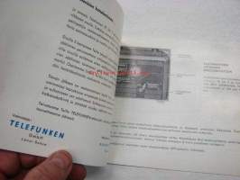 Telefunken  FE 241 T -käyttöohjeet suomeksi