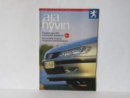 Aja Hyvin 3 / 2002. Peugeot-autoilun erikoislehti