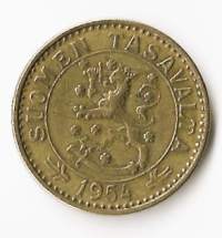 20   markkaa  1954  "lyhyet oksat"