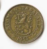 20   markkaa  1954  "lyhyet oksat"