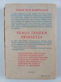 Venus-tähden prinsessa : Mielikuvituksellisia seikkailuja Venus-tähdellä
