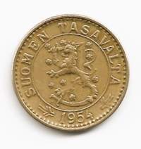 20   markkaa  1954  "lyhyet oksat"