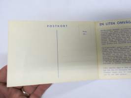 En liten omväg - en stor upplevelse - Ekenäs &amp; Raseborg -postikortti &amp; matkailuesite