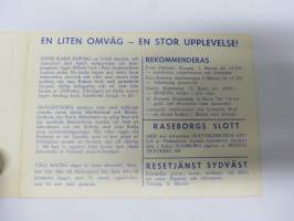 En liten omväg - en stor upplevelse - Ekenäs &amp; Raseborg -postikortti &amp; matkailuesite