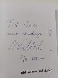 Rid söderut med vinden (signeerattu)