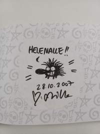 Kiroileva siili (signeerattu, tekijän omiste)