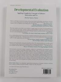 Developmental evaluation : applying complexity concepts to enhance innovation and use