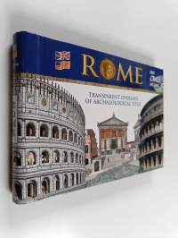 Rome : Transparent overlays of archaeological sites with Vatican, Hadrian's Villa and Pompeii