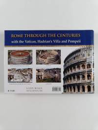 Rome : Transparent overlays of archaeological sites with Vatican, Hadrian's Villa and Pompeii