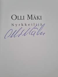 Olli Mäki : nyrkkeilijä (signeerattu, tekijän omiste)