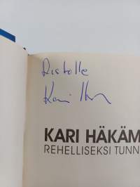 Rehelliseksi tunnettu : rikosromaani (signeerattu, tekijän omiste)
