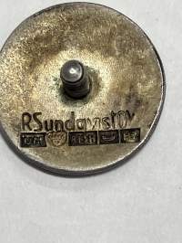 Suomen Pienkiinteistöliitto -mutterimerkki, leimattua 813 hopeaa, vuosileima H7 = 1961