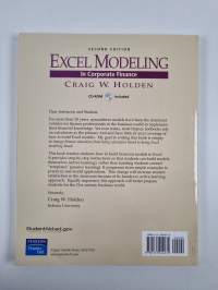 Excel modeling in corporate finance