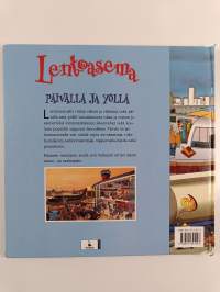Lentoasema päivällä ja yöllä