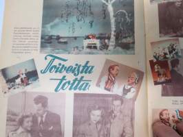 Kurre 1954 - Postipankki kevättervehdys - asiakaslehti; Julkisuuden henkilöiden säästäväisyys - Essi Renvall - Niiko Tarvajärvi - Joel Rinne..., Suomen Pankin...