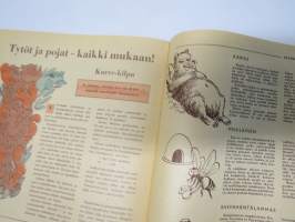 Kurre 1954 - Postipankki kevättervehdys - asiakaslehti; Julkisuuden henkilöiden säästäväisyys - Essi Renvall - Niiko Tarvajärvi - Joel Rinne..., Suomen Pankin...
