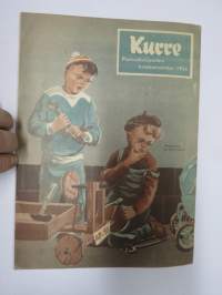 Kurre 1954 - Postipankki kevättervehdys - asiakaslehti; Julkisuuden henkilöiden säästäväisyys - Essi Renvall - Niiko Tarvajärvi - Joel Rinne..., Suomen Pankin...