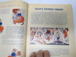 Lipas 1959 nr - Säästöpankki asiakaslehti lapsille, satuja, tarinoita, kertomuksia ym, runsas kuvitus, Yrjö Kohonen - Kuuraketti XYZ...