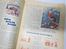 Lipas 1959 nr - Säästöpankki asiakaslehti lapsille, satuja, tarinoita, kertomuksia ym, runsas kuvitus, Yrjö Kohonen - Kuuraketti XYZ...