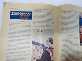 Lipas 1959 nr - Säästöpankki asiakaslehti lapsille, satuja, tarinoita, kertomuksia ym, runsas kuvitus, Yrjö Kohonen - Kuuraketti XYZ...