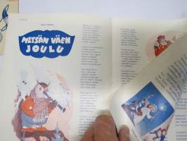 Lipas 1956 Joulunumero - Säästöpankki asiakaslehti lapsille / nuorille, Jorma Eerola - Jouni lappalaispoika ja porotokka, Antero Kajanto - Metsän väen joulu...