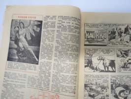 Apu 1951 nr 13, Kansik. James Stewart, Sortin sakki -sarjakuva, Rikoksia metrikaupalla - Keskusvankirekisteri, Viikon tyttö Hedy Lamarr, Lentävien esineiden arvoitus