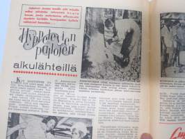 Apu 1951 nr 13, Kansik. James Stewart, Sortin sakki -sarjakuva, Rikoksia metrikaupalla - Keskusvankirekisteri, Viikon tyttö Hedy Lamarr, Lentävien esineiden arvoitus