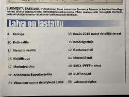 Laiva 2015 nr 3 - Suomen laivahistoriaa -lehti / magazine, finnish maritime history