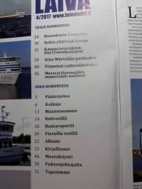 Laiva 2017 nr 4 - Suomen laivahistoriaa -lehti / magazine, finnish maritime history