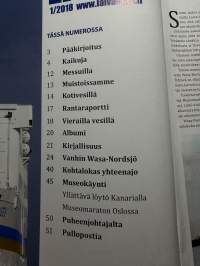 Laiva 2018 nr 1 - Suomen laivahistoriaa -lehti / magazine, finnish maritime history