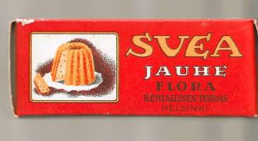 Svea Jauhe FLORA   - täysi avaamaton tuotepakkaus  4x4x10 cm