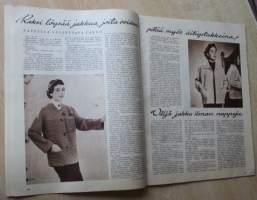 Virkkaus- ja Neuletyöt talvinumero N:o 4 1956 Käsityölehti