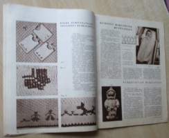 Virkkaus- ja Neuletyöt talvinumero N:o 4 1956 Käsityölehti