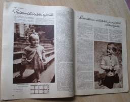 Virkkaus- ja Neuletyöt kevätnumero N:o 1 1956 Käsityölehti