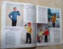 Virkkaus- ja Neuletyöt kevätnumero N:o 1 1956 Käsityölehti