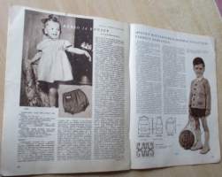 Virkkaus- ja Neuletyöt kevätnumero N:o 1 1956 Käsityölehti