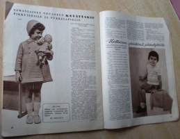 Virkkaus- ja Neuletyöt kevätnumero N:o 1 1956 Käsityölehti