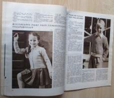Virkkaus- ja Neuletyöt syysnumero N:o 3 1955 Käsityölehti