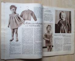 Virkkaus- ja Neuletyöt syysnumero N:o 3 1956 Käsityölehti