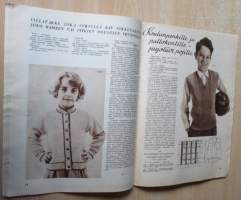 Virkkaus- ja Neuletyöt syysnumero N:o 3 1956 Käsityölehti