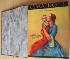 OMA KOTI Perhelehti 1931 vuosikerta + lahjalehti vuodelta 1931 : Kannet kuvittanut Martta Wendelin
