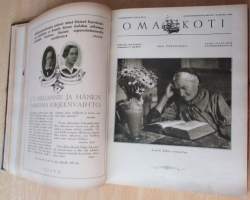OMA KOTI Perhelehti 1931 vuosikerta + lahjalehti vuodelta 1931 : Kannet kuvittanut Martta Wendelin