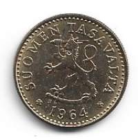 10 penniä  1964