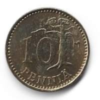 10 penniä  1969