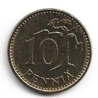 10 penniä  1975