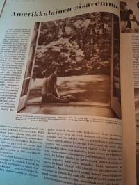 Kotilieden joulu no 24, joulukuu 1957.Koteja vesien varrelta, olkitöiden opiskelua,Käpykakusta monien muiden makeiden valmistusta.