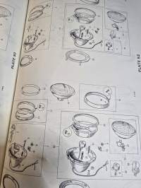 J2 / 152 range mechanical and body parts list.