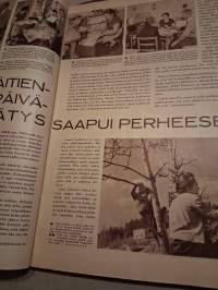 KOTILIESI N:O 10 / 1961. Monenlaista -60 luvun ohjetta jotka ovat käypiä tänä päivänäkin.Ohjeita kesäkukan kylvöstä lasten kesävaatteisiin ym